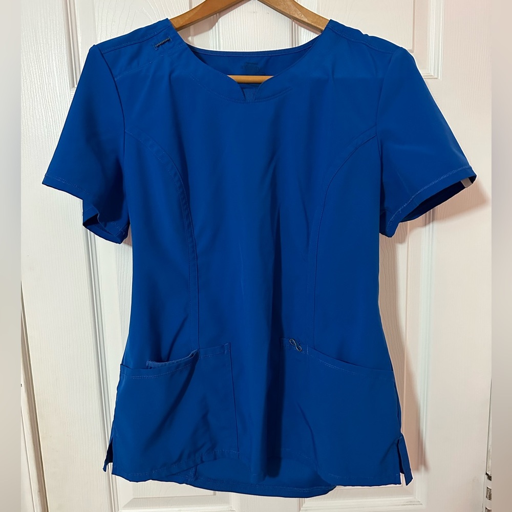 Cherokee Infinity Royal Blue Medium regular length Scrub Set